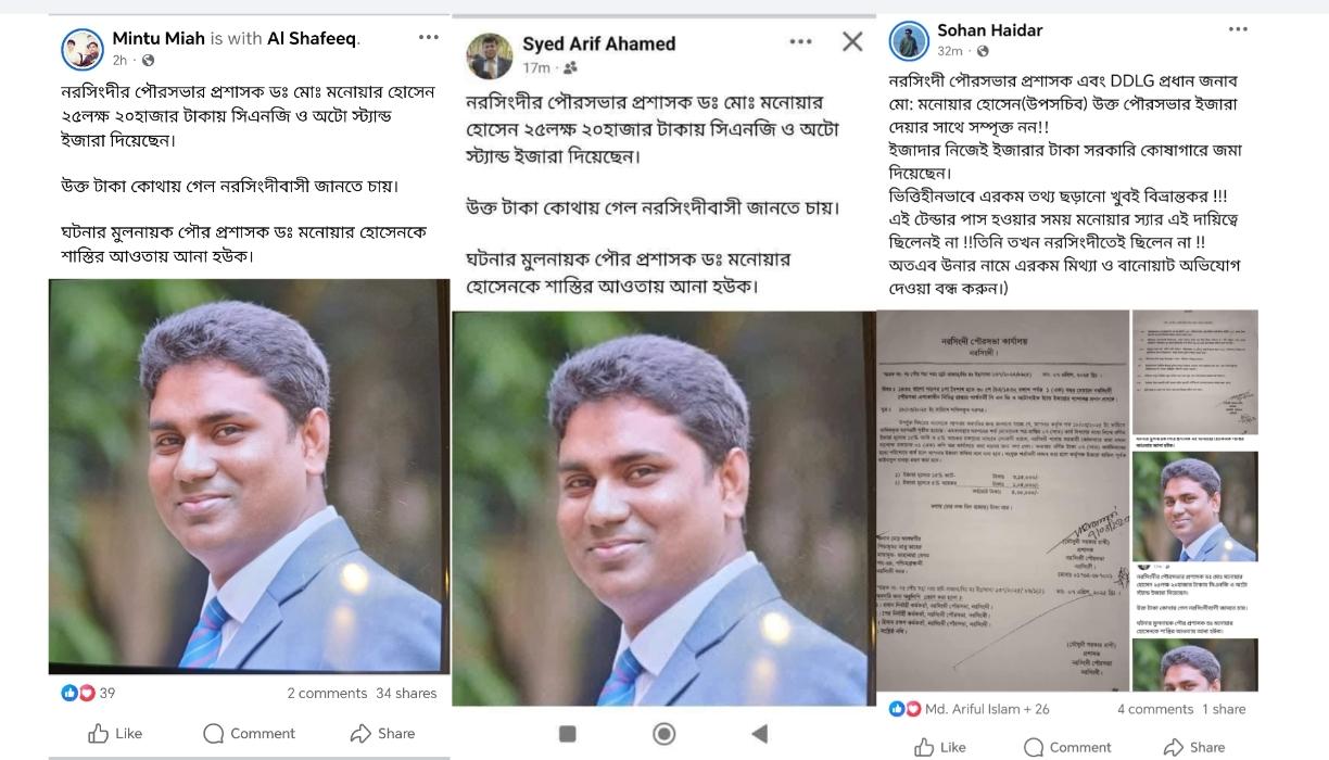 ভিত্তিহীন অভিযোগে প্রশাসনের ভাবমূর্তি নষ্টের চেষ্টা!